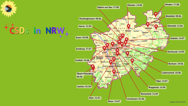 CSDs in NRW: Happy Pride Month!