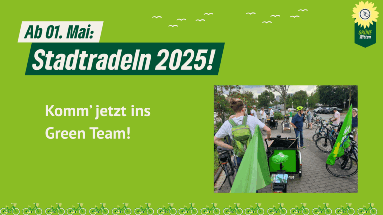 Stadtradeln 2025 – natürlich im Green Team!