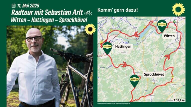 Radtour mit Sebastian Arlt