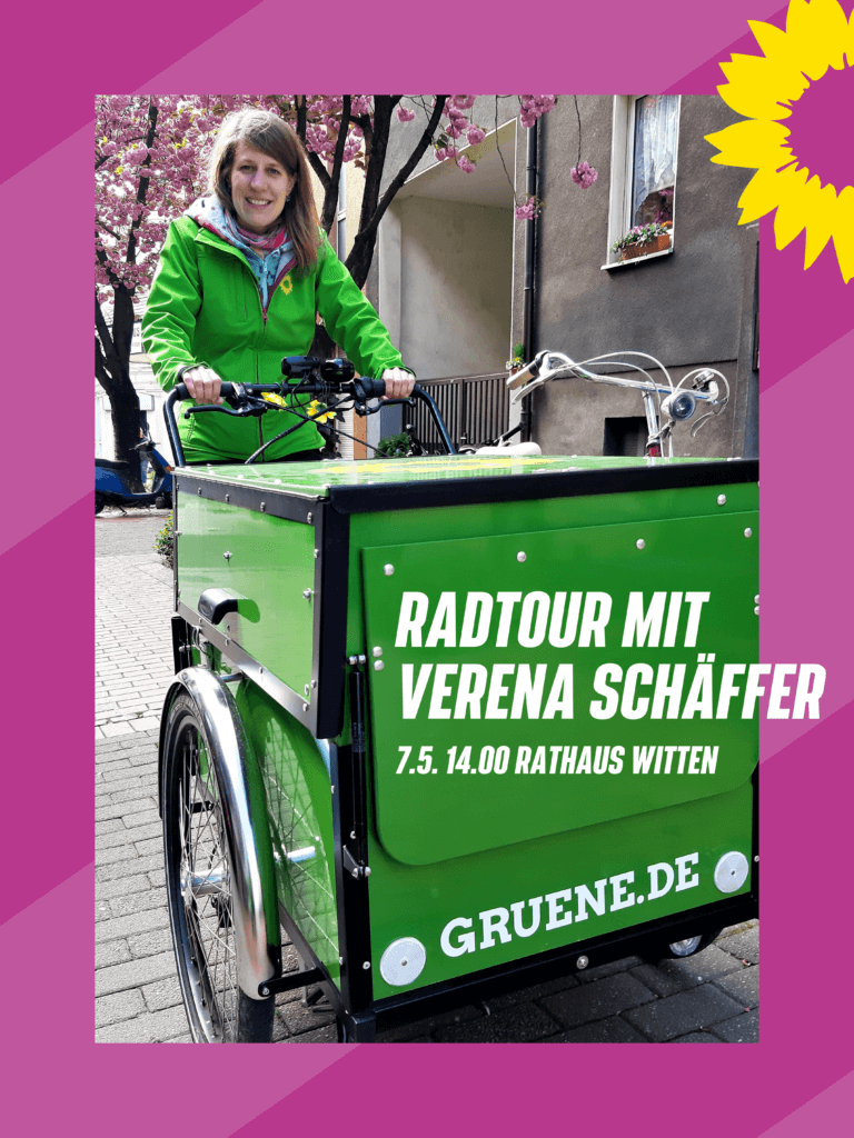 Grüne Radtour mit Verena Schäffer
